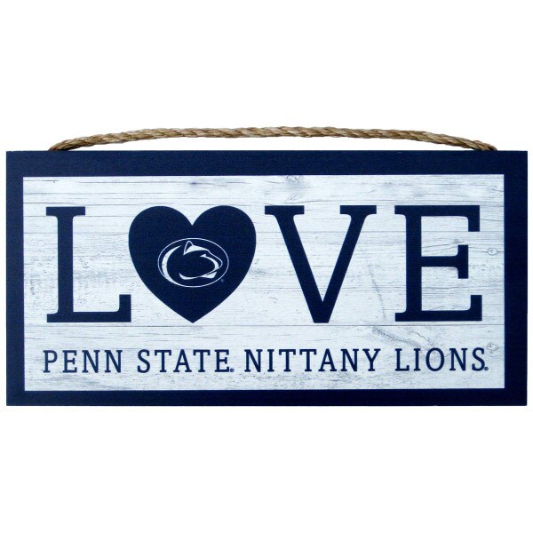sign Love Penn State Nittany Lions